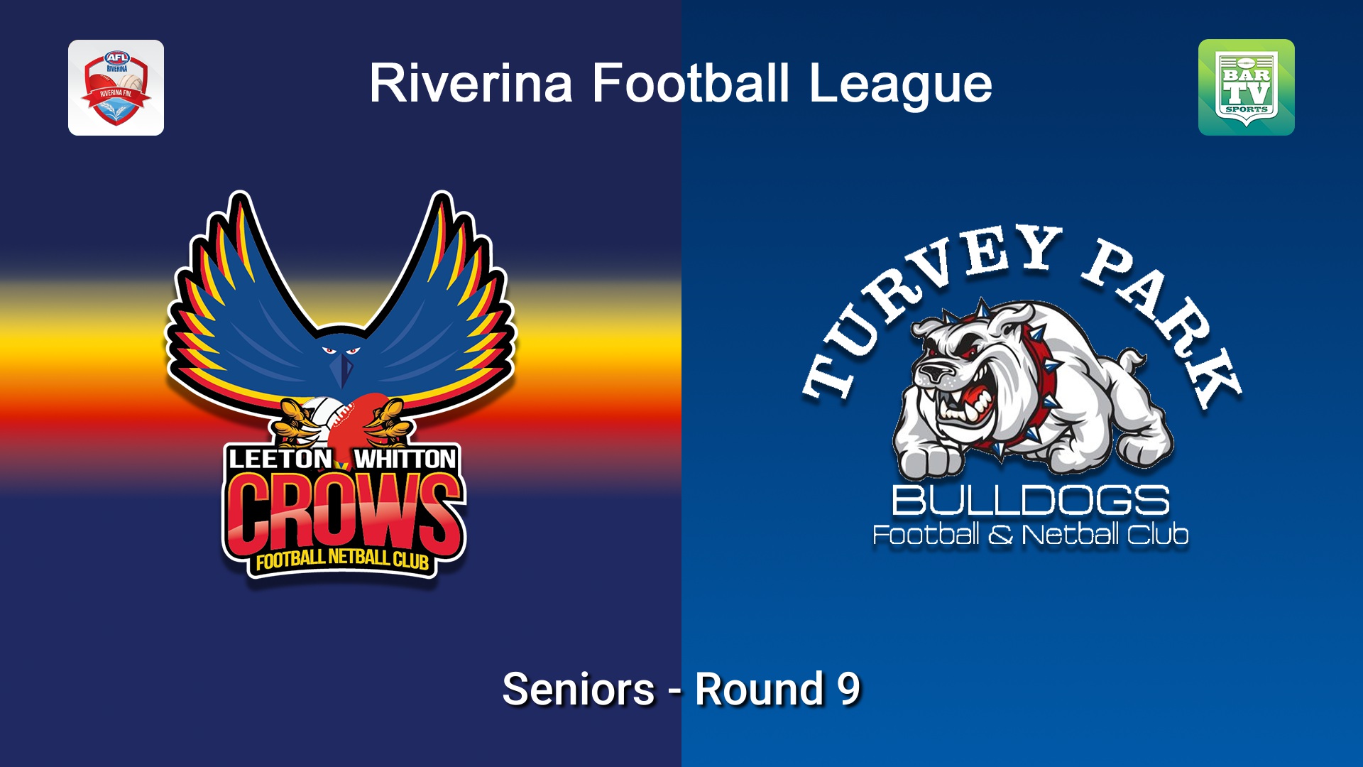 260613-video-Riverina Football League Round 9 - Seniors - Leeton Whitton Crows v Turvey Park Bulldogs Slate Image