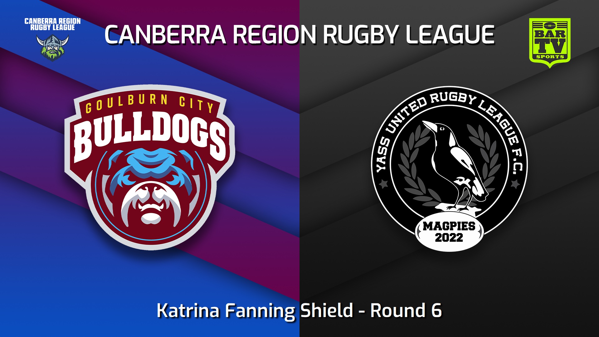 230617-Canberra Round 6 - Katrina Fanning Shield - Goulburn City Bulldogs v Yass Magpies Slate Image
