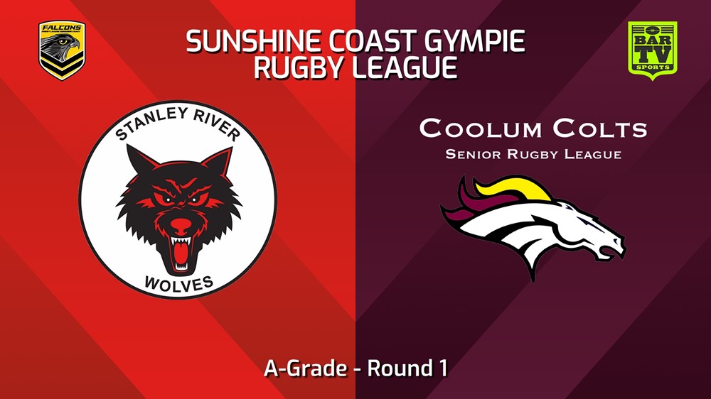 240406-Sunshine Coast RL Round 1 - A-Grade - Stanley River Wolves v Coolum Colts Slate Image
