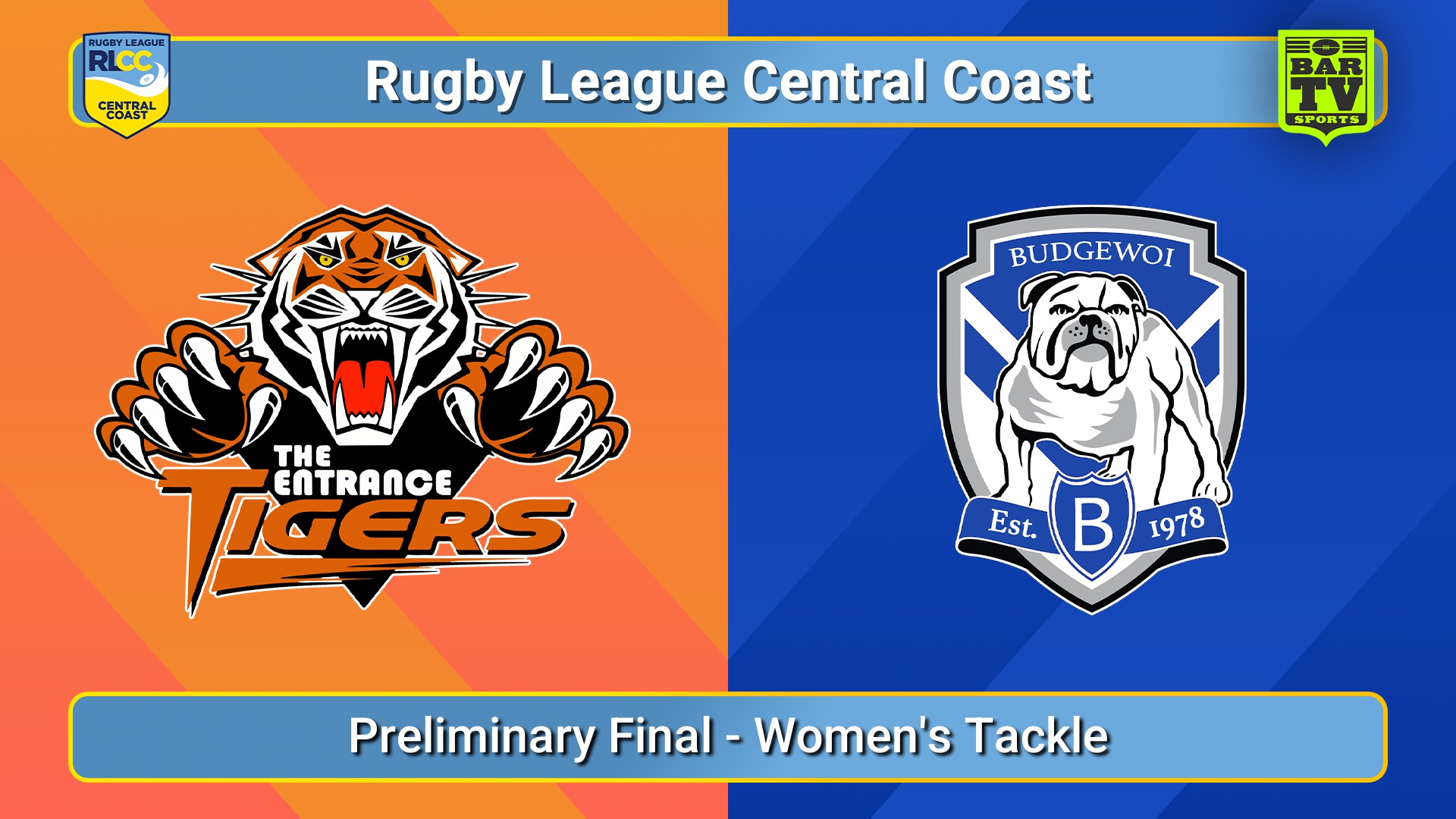 250914-video-RLCC Preliminary Final - Women's Tackle - The Entrance Tigers v Budgewoi Bulldogs Slate Image