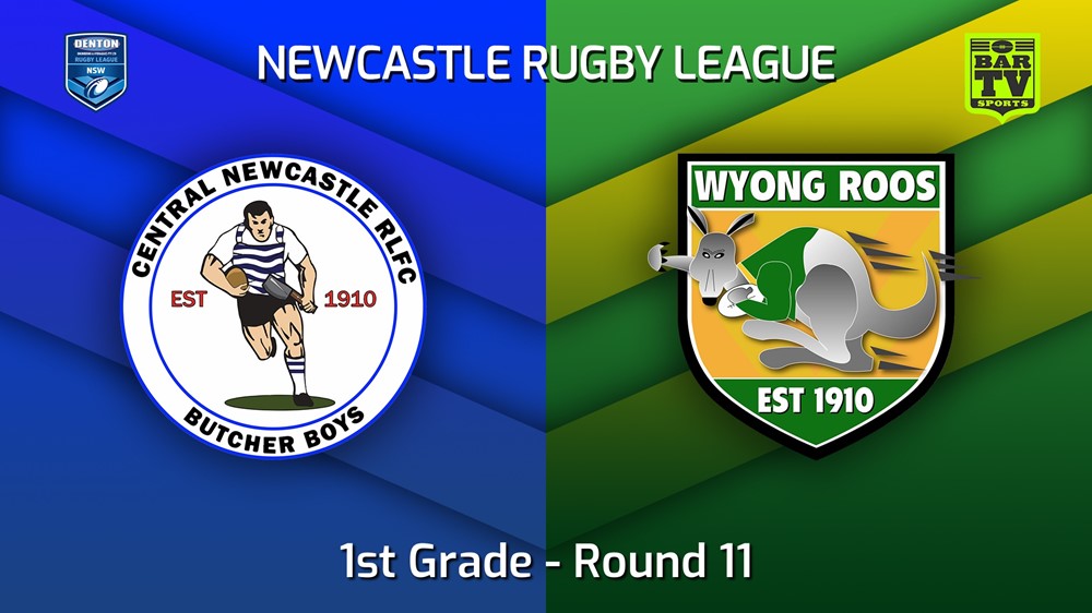 MINI GAME: Newcastle Round 11 - 1st Grade - Central Newcastle v Wyong Roos Slate Image