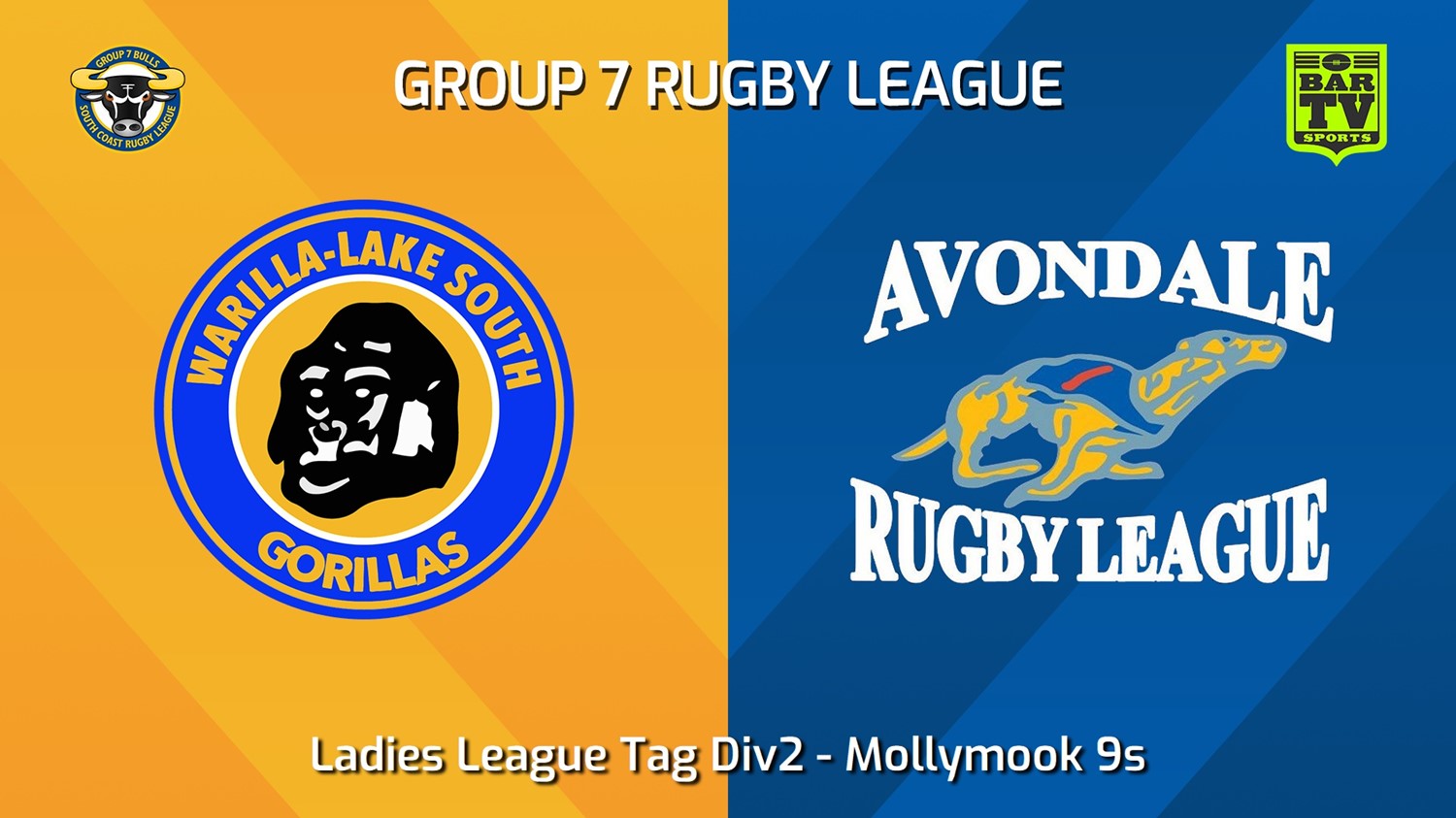 240309-South Coast Mollymook 9s - Ladies League Tag Div2 - Warilla-Lake South Gorillas v Avondale Greyhounds Slate Image