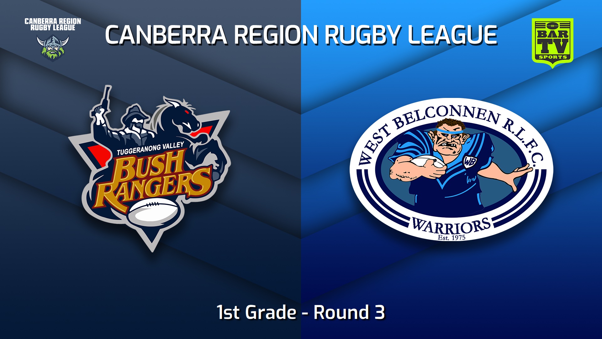 230429-Canberra Round 3 - 1st Grade - Tuggeranong Bushrangers v West Belconnen Warriors Slate Image