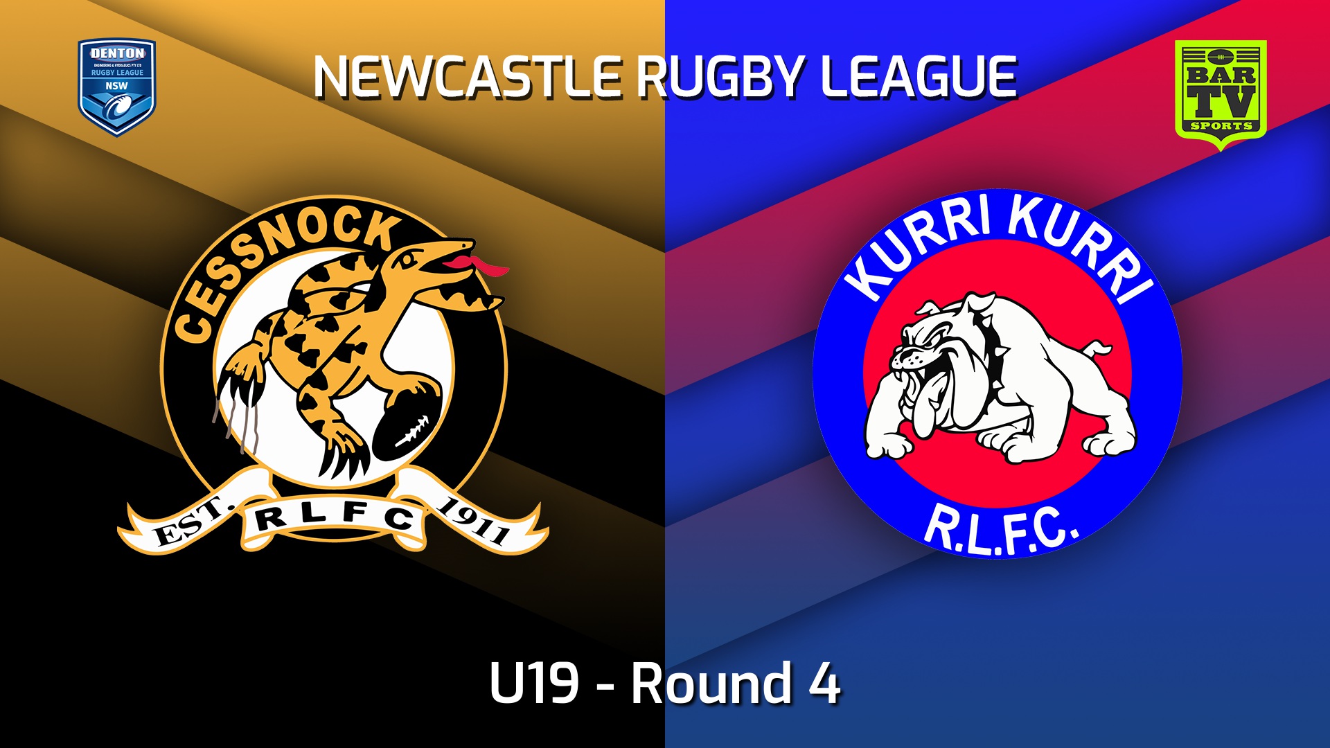 220414-Newcastle Round 4 - U19 - Cessnock Goannas v Kurri Kurri Bulldogs Slate Image
