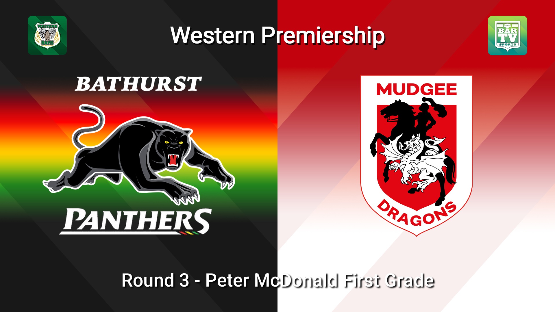 260503-video-Western Premiership Round 3 - Peter McDonald First Grade - Bathurst Panthers v Mudgee Dragons Slate Image