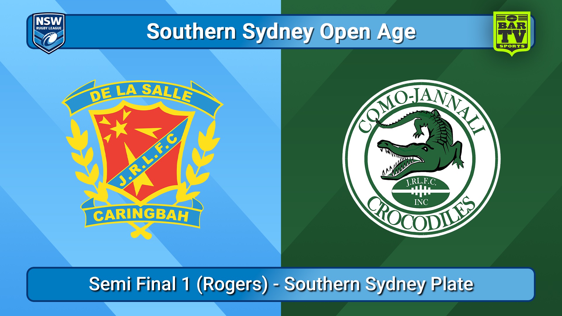 250816-video-S. Sydney Open Semi Final 1 (Rogers) - Southern Sydney Plate - De La Salle v Como Jannali Crocodiles Minigame Slate Image