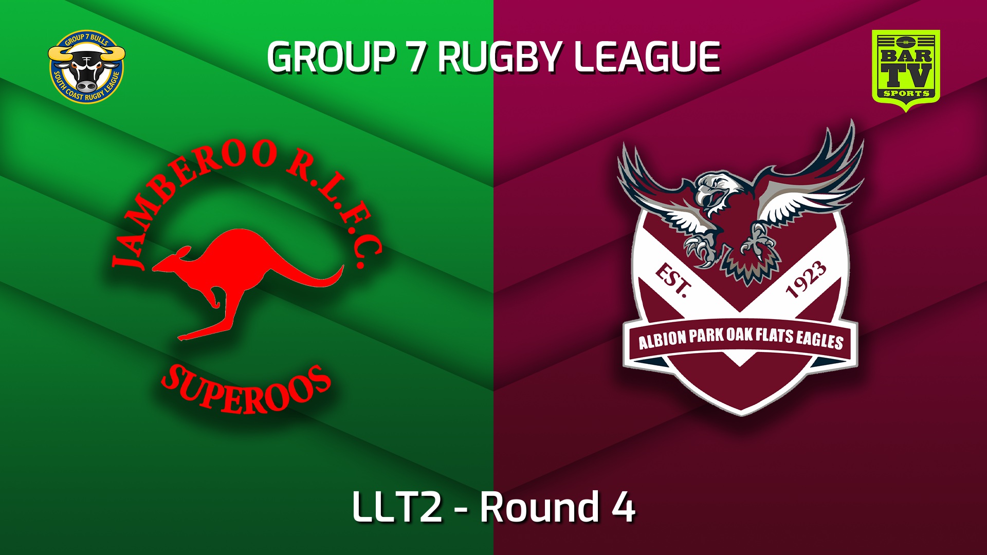 220507-South Coast Round 4 - LLT2 - Jamberoo v Albion Park Oak Flats Eagles Slate Image