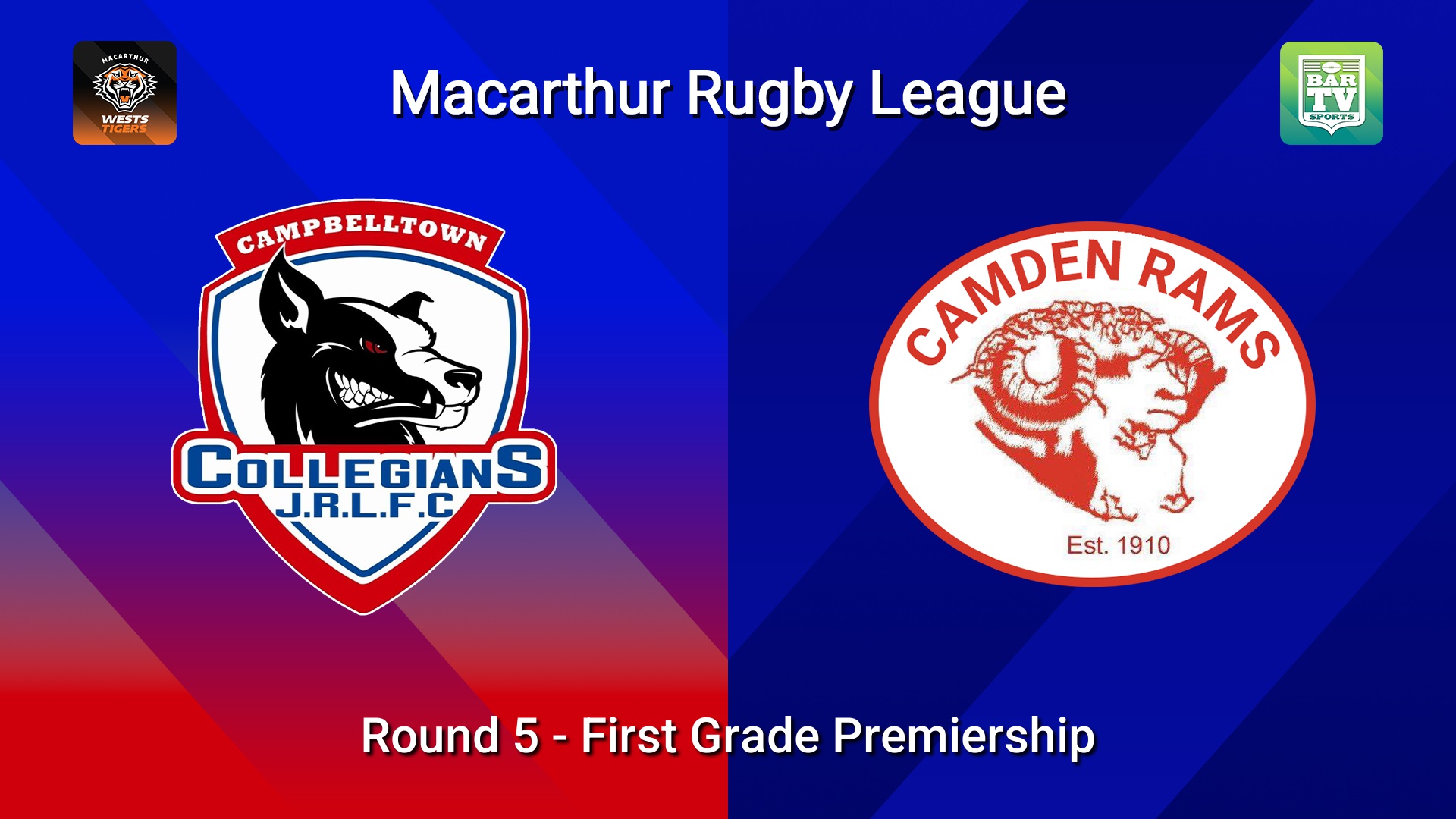 260517-video-Macarthur RL Round 5 - First Grade Premiership - Campbelltown Collegians v Camden Rams Slate Image
