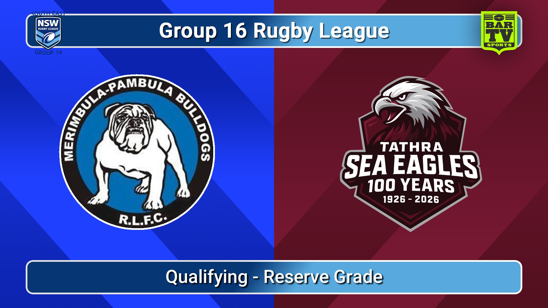 260823-video-Group 16 Rugby League  Qualifying - Reserve Grade - Merimbula-Pambula Bulldogs v Tathra Sea Eagles Slate Image