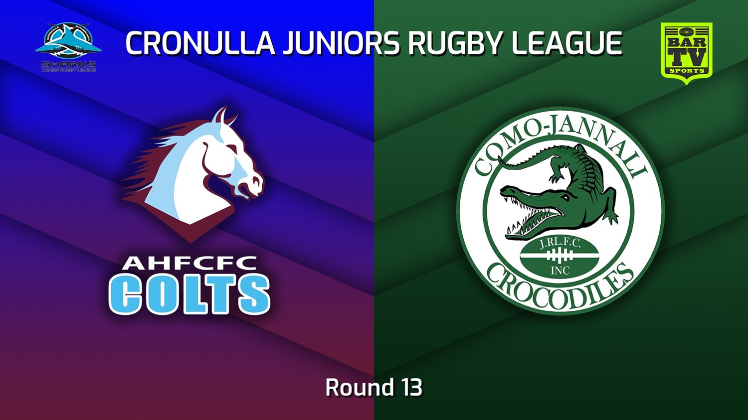 230723-Cronulla Juniors Round 13 - U15 Gold - Aquinas Colts v Como Jannali Crocodiles Minigame Slate Image