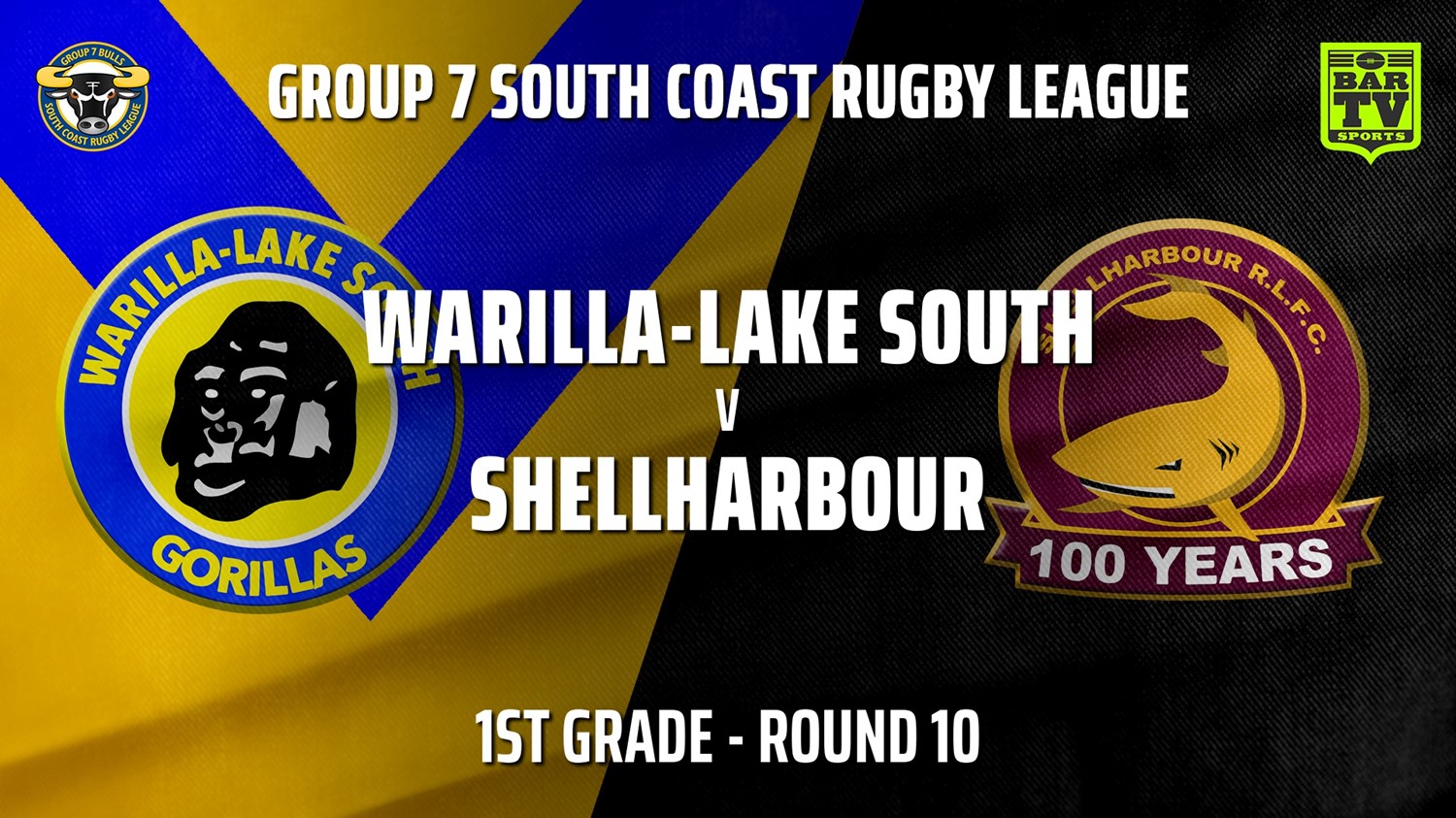 210620-South Coast Round 10 - 1st Grade - Warilla-Lake South v Shellharbour Sharks Slate Image
