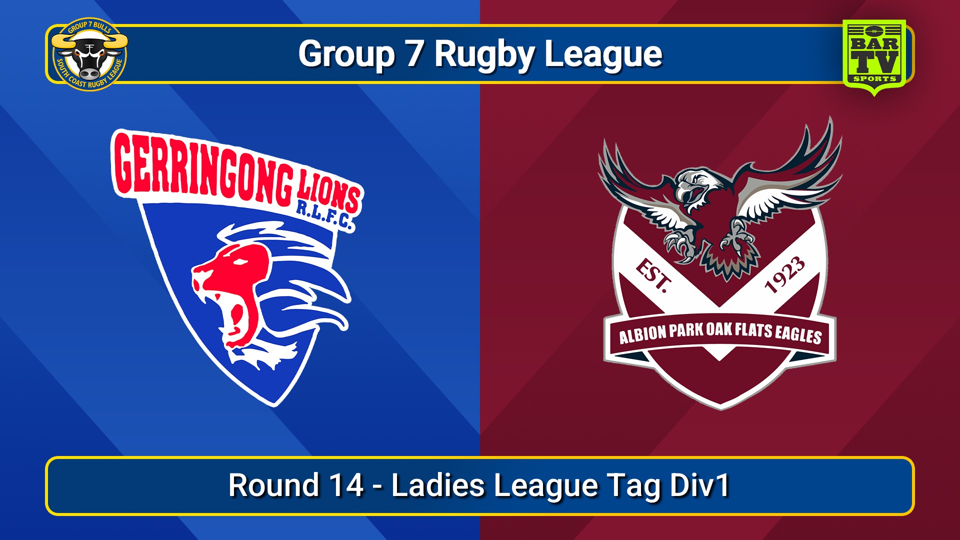 250726-video-South Coast Round 14 - Ladies League Tag Div1 - Gerringong v Albion Park Oak Flats Minigame Slate Image