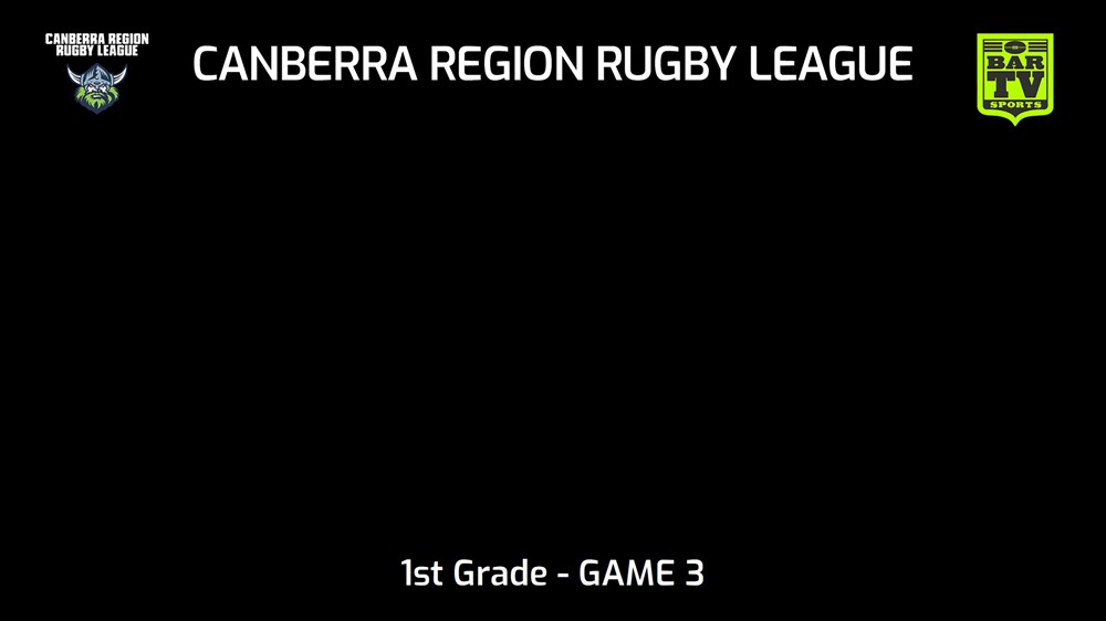 230401-Canberra GAME 3 - 1st Grade - Bateman's Bay Tigers v Eden Tigers Minigame Slate Image