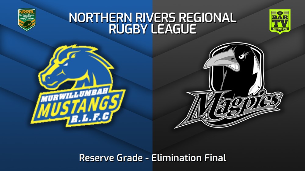 230820-Northern Rivers Elimination Final - Reserve Grade - Murwillumbah Mustangs v Lower Clarence Magpies Minigame Slate Image
