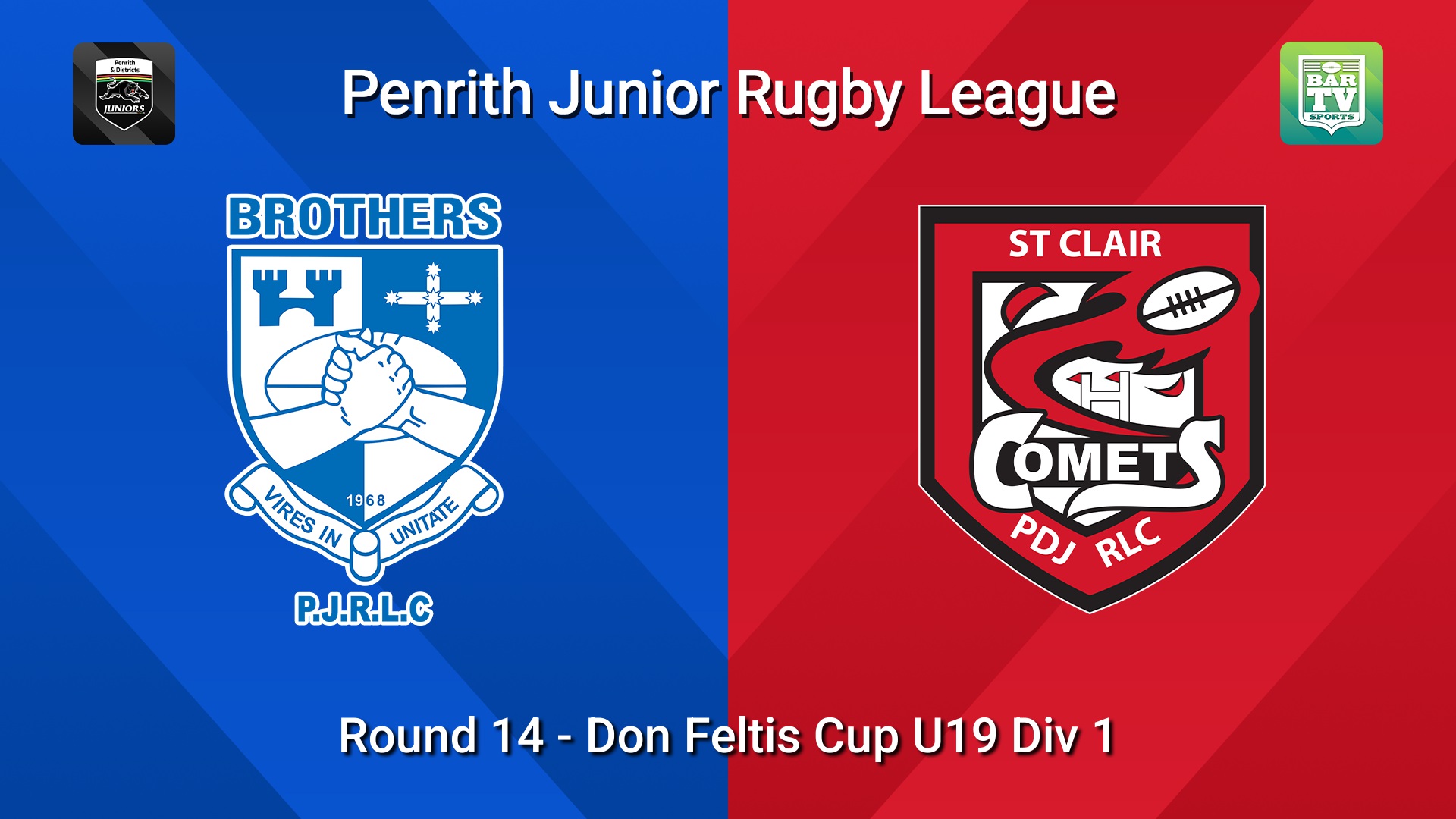 260808-video-Penrith & District Junior Rugby League Round 14 - Don Feltis Cup U19 Div 1 - Brothers v St Clair Slate Image