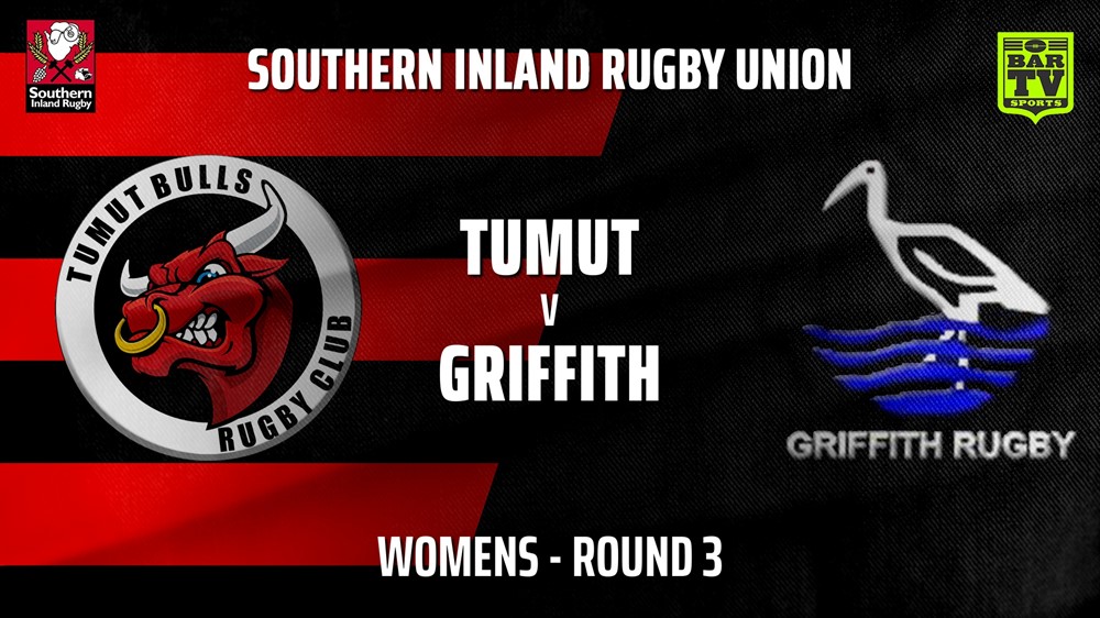 210422-Southern Inland Rugby Union Round 3 - Womens - Tumut Bulls v Griffith Minigame Slate Image