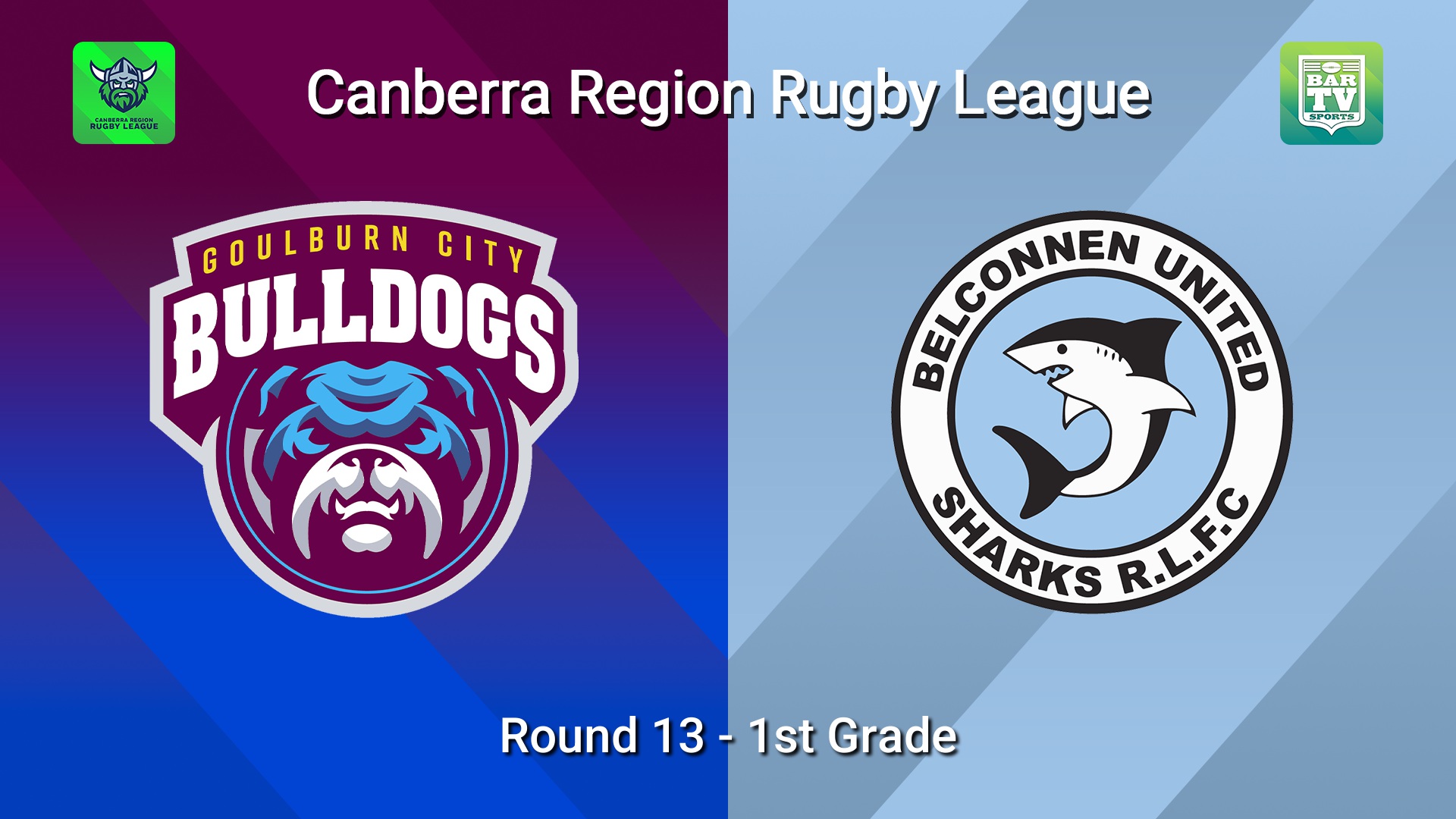 260718-video-Canberra Round 13 - 1st Grade - Goulburn City Bulldogs v Belconnen United Sharks Slate Image