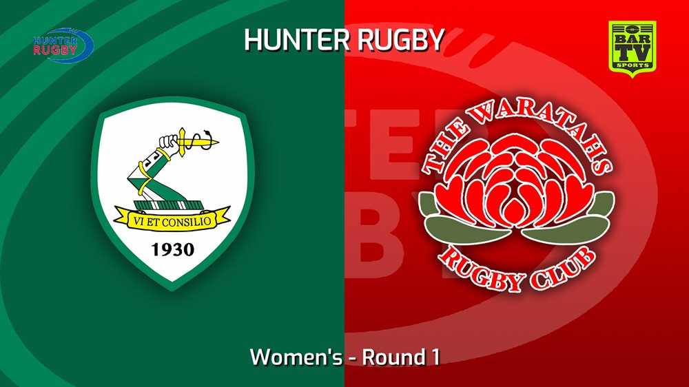 230415-Hunter Rugby Round 1 - Women's - Merewether Carlton v The Waratahs Slate Image