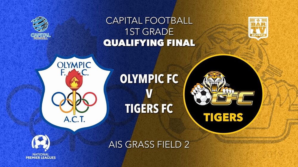 NPL - Capital Qualifying Final - Canberra Olympic FC v Tigers FC Slate Image
