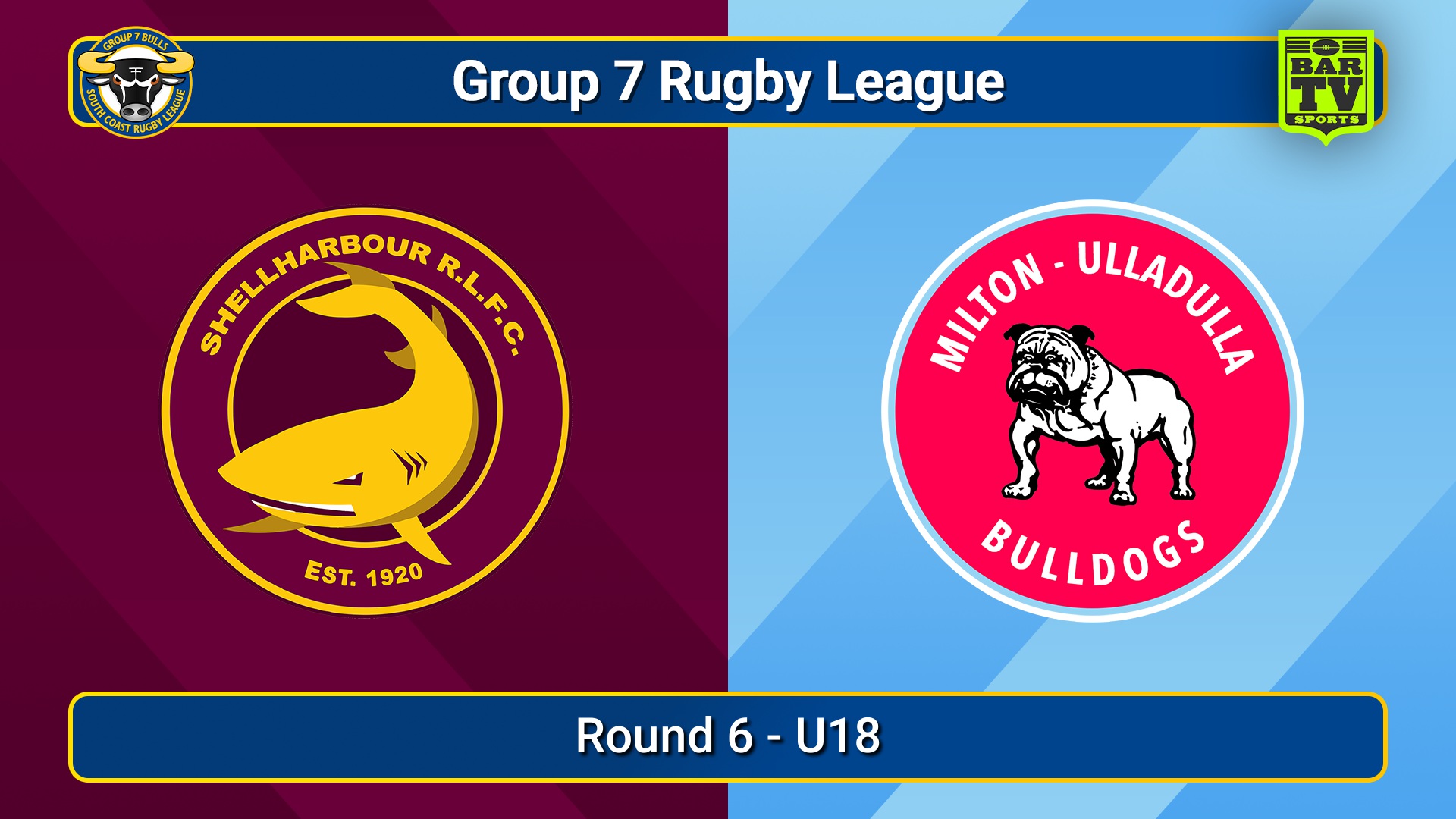 250518-video-South Coast Round 6 - U18 - Shellharbour Sharks v Milton-Ulladulla Bulldogs Slate Image