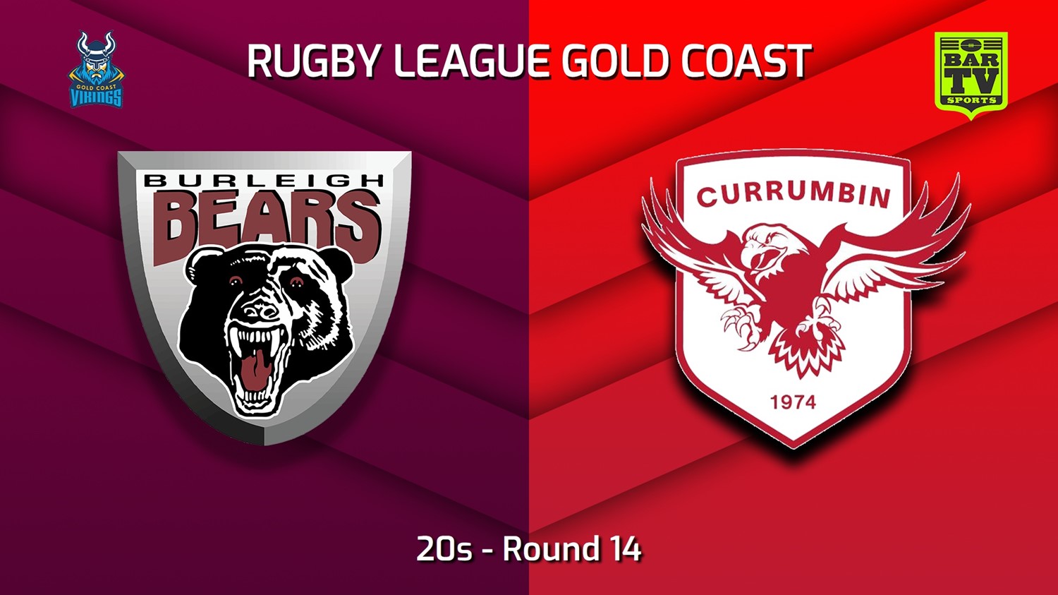 230806-Gold Coast Round 14 - 20s - Burleigh Bears v Currumbin Eagles Slate Image