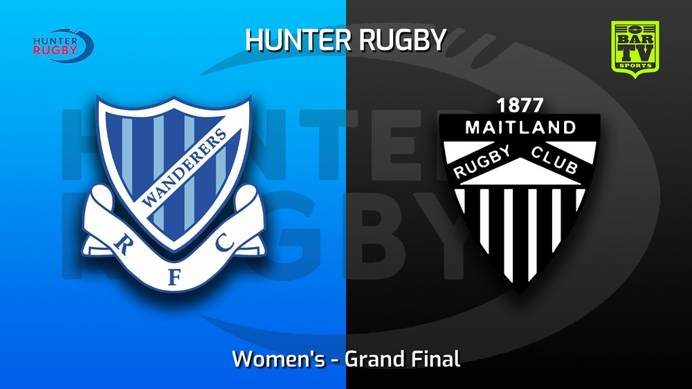 220924-Hunter Rugby Grand Final - Women's - Wanderers v Maitland Slate Image