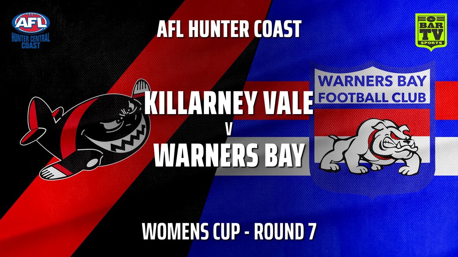 210529-AFL HCC Round 7 - Womens Cup - Killarney Vale Bombers v Warners Bay Bulldogs Slate Image