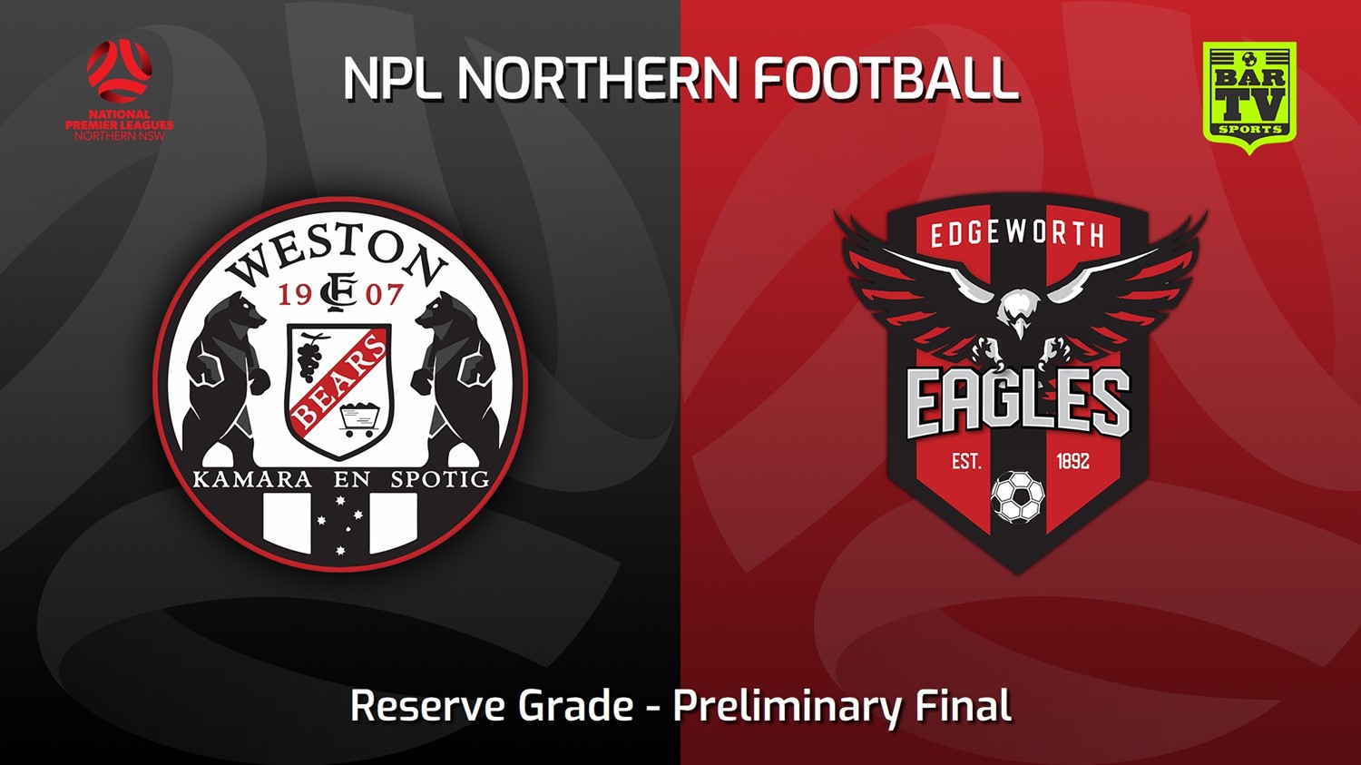 230903-NNSW NPLM Res Preliminary Final - Weston Workers FC Res v Edgeworth Eagles Res Minigame Slate Image