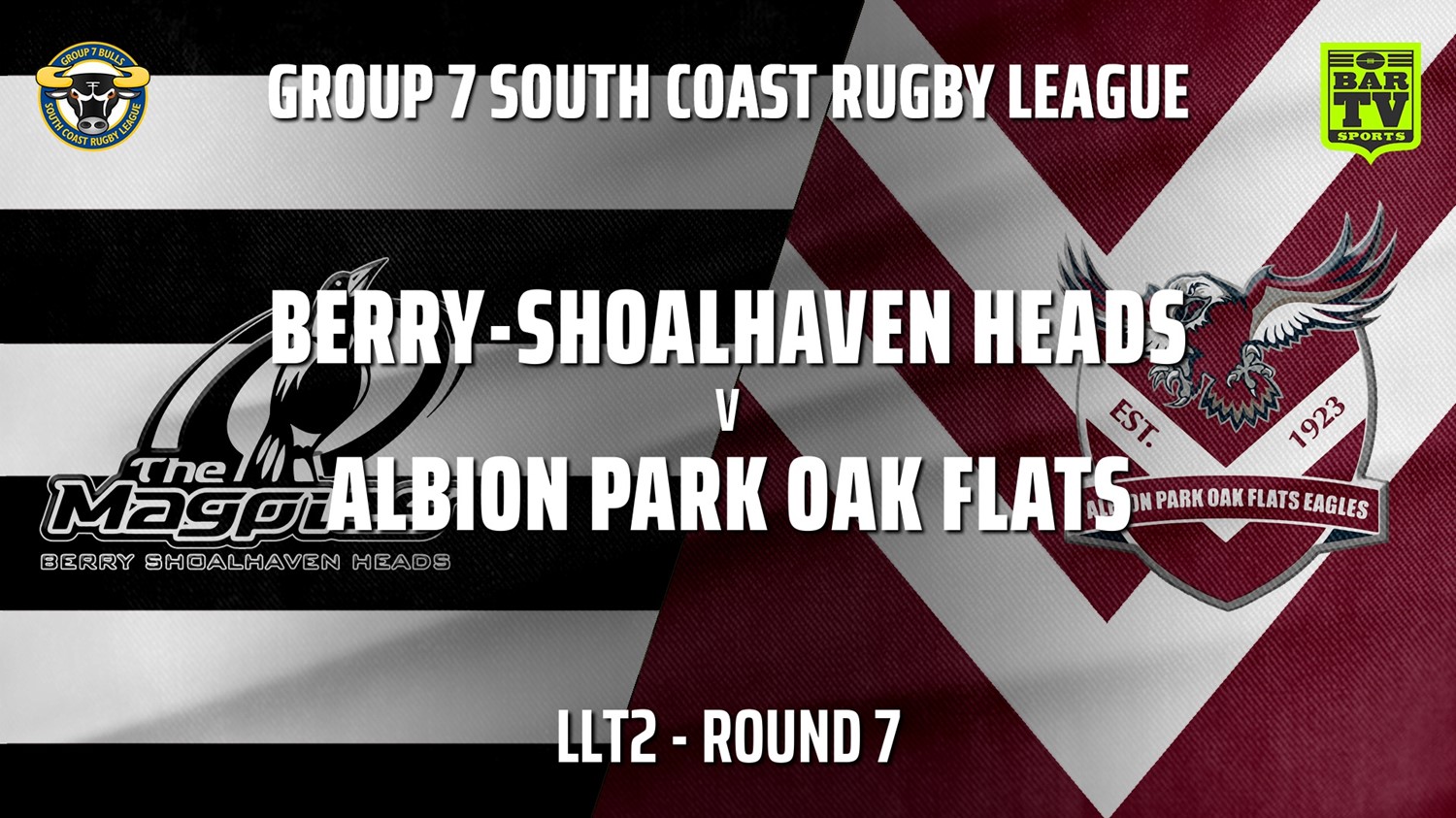 210529-Group 7 RL Round 7 - LLT2 - Berry-Shoalhaven Heads v Albion Park Oak Flats Slate Image