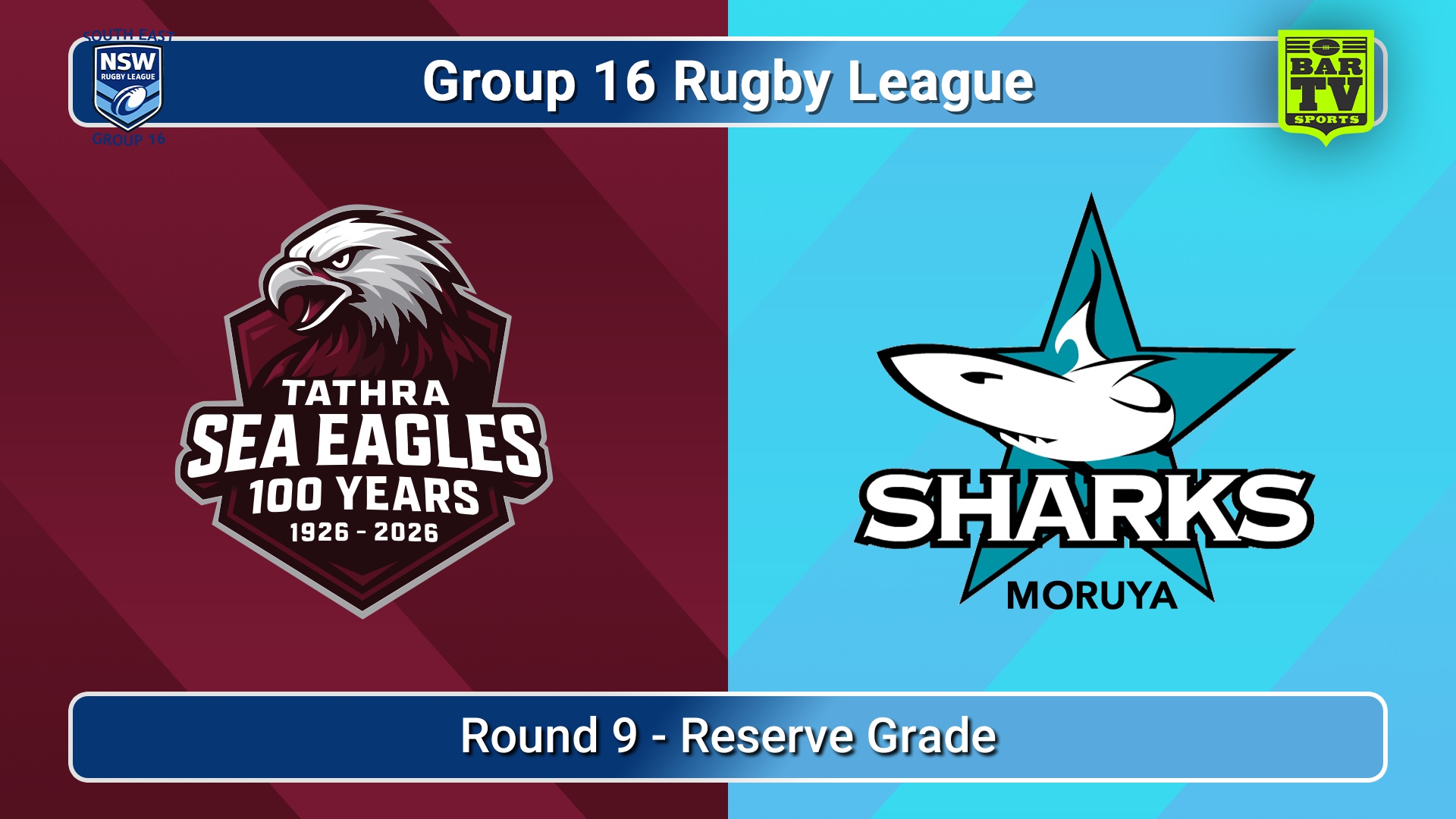 260628-video-Group 16 Rugby League  Round 9 - Reserve Grade - Tathra Sea Eagles v Moruya Sharks Slate Image