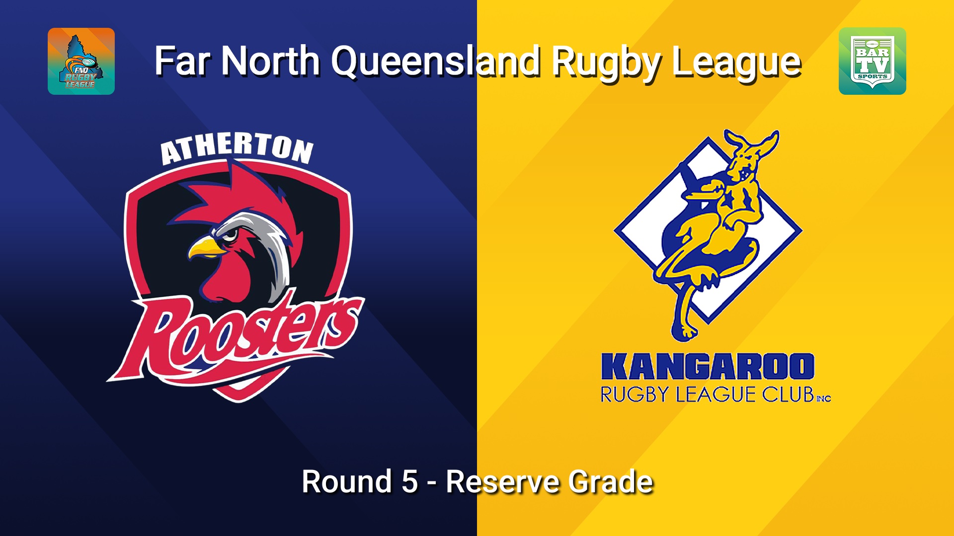 260425-video-FNQ Rugby League Round 5 - Reef Print & Design Reserve Grade - Atherton Roosters  v Cairns Kangaroos Slate Image