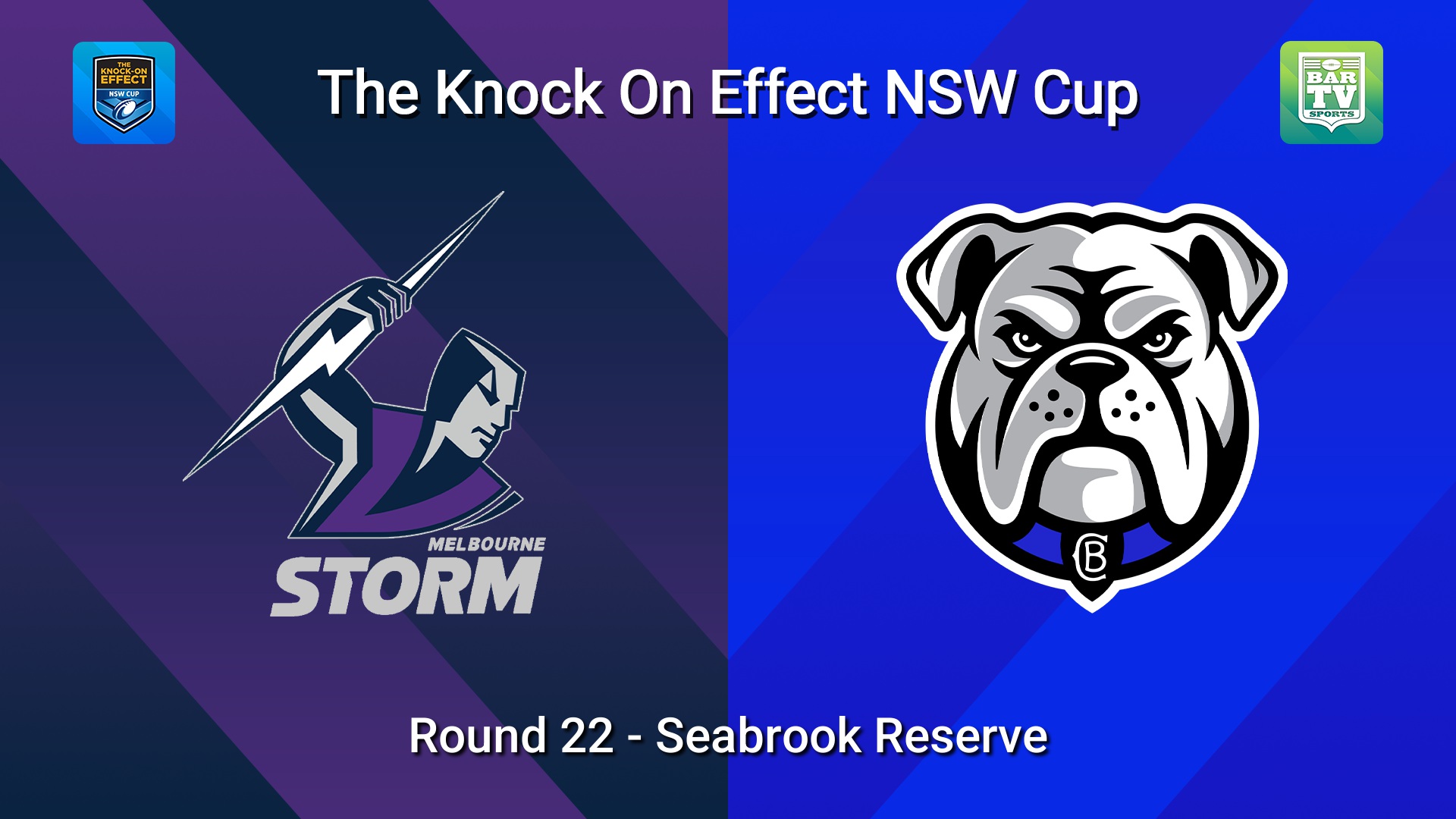 260731-video-The Knock-On Effect NSW Cup Round 22 - Melbourne Storm v Canterbury-Bankstown Bulldogs Slate Image