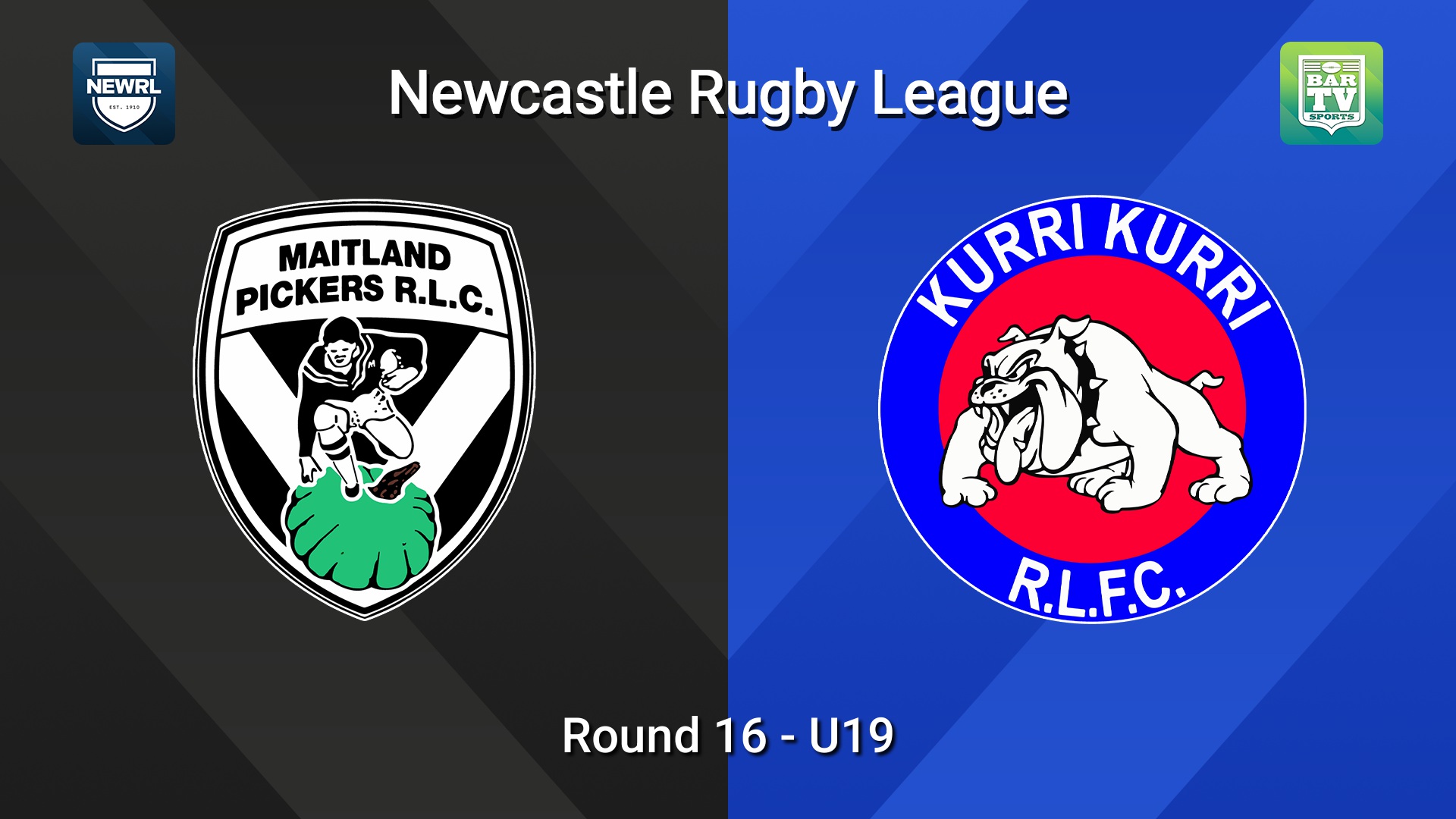 260808-video-Newcastle RL Round 16 - U19 - Maitland Pickers v Kurri Kurri Bulldogs Slate Image
