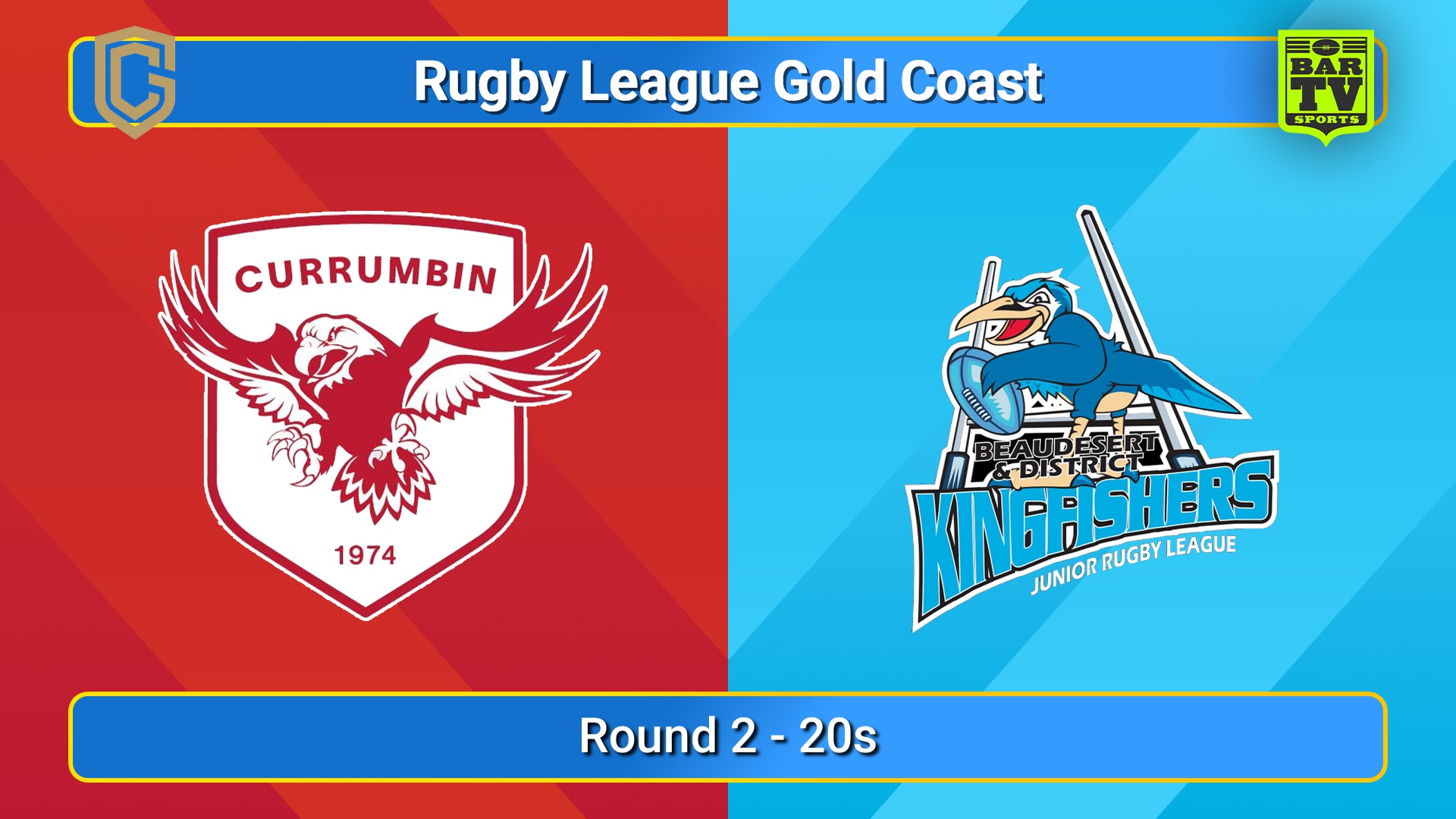 250412-video-Gold Coast Round 2 - 20s - Currumbin Eagles v Beaudesert Kingfishers Slate Image