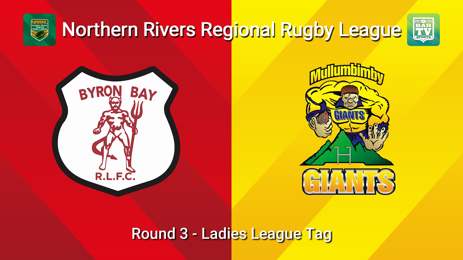 260426-video-Northern Rivers Round 3 - Ladies League Tag - Byron Bay Red Devils v Mullumbimby Giants Slate Image