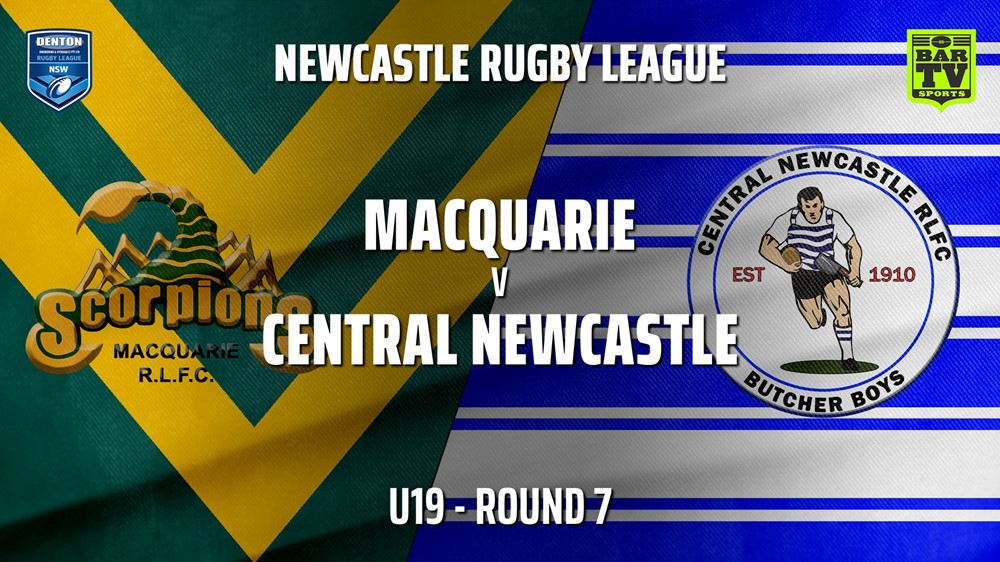 210509-Newcastle Rugby League Round 7 - U19 - Macquarie Scorpions v Central Newcastle Slate Image