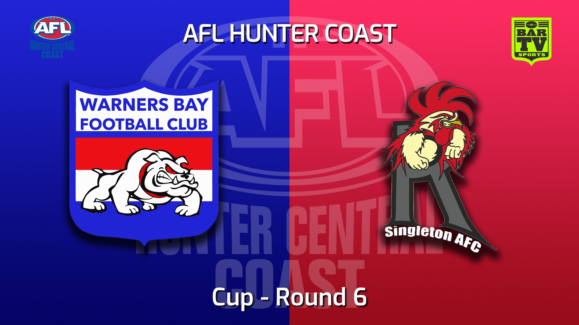 220521-AFL Hunter Central Coast Round 6 - Cup - Warners Bay Bulldogs v Singleton Roosters Slate Image
