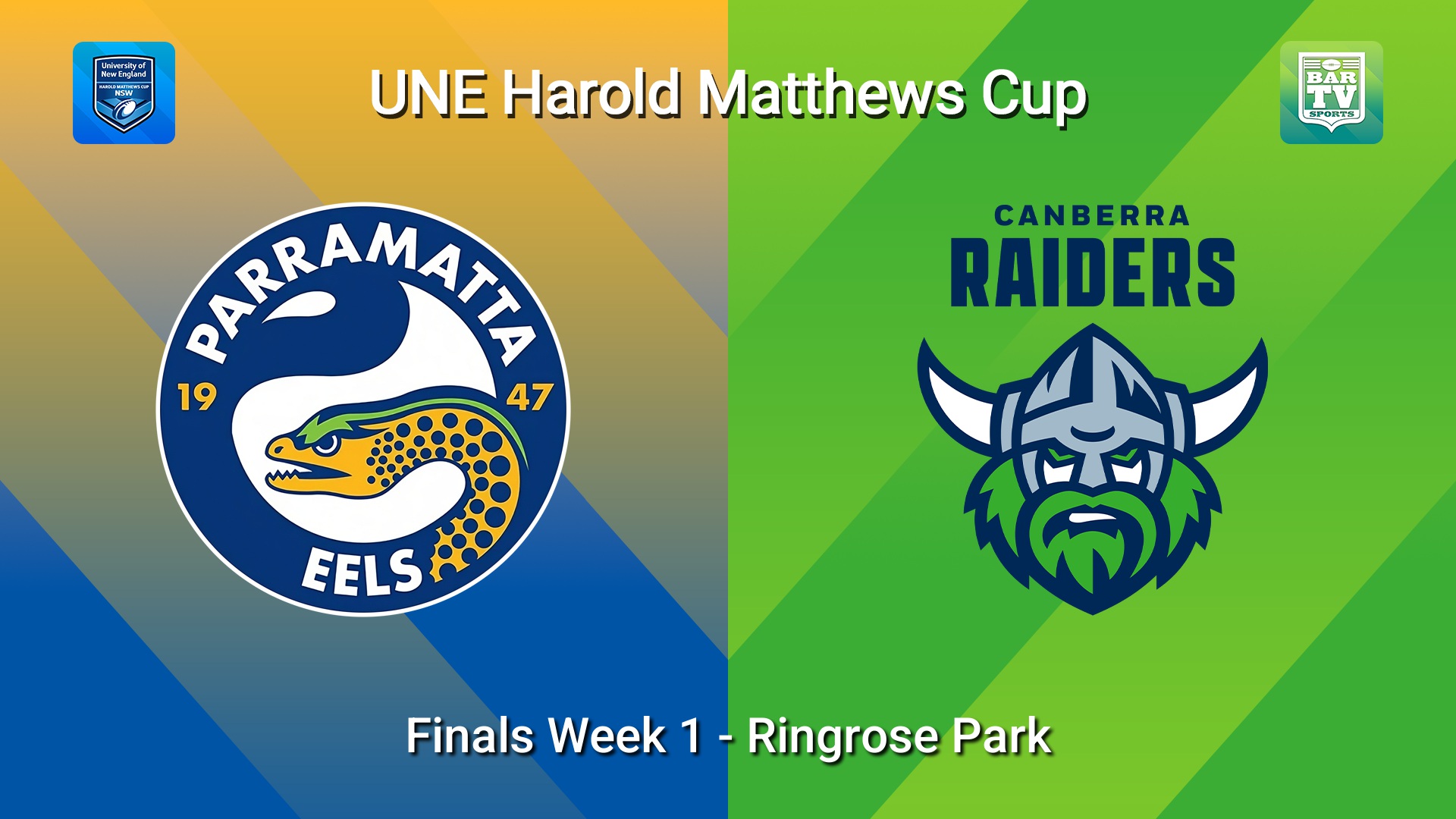 260411-video-UNE Harold Matthews Cup Finals Week 1 - Parramatta Eels v Canberra Raiders Slate Image