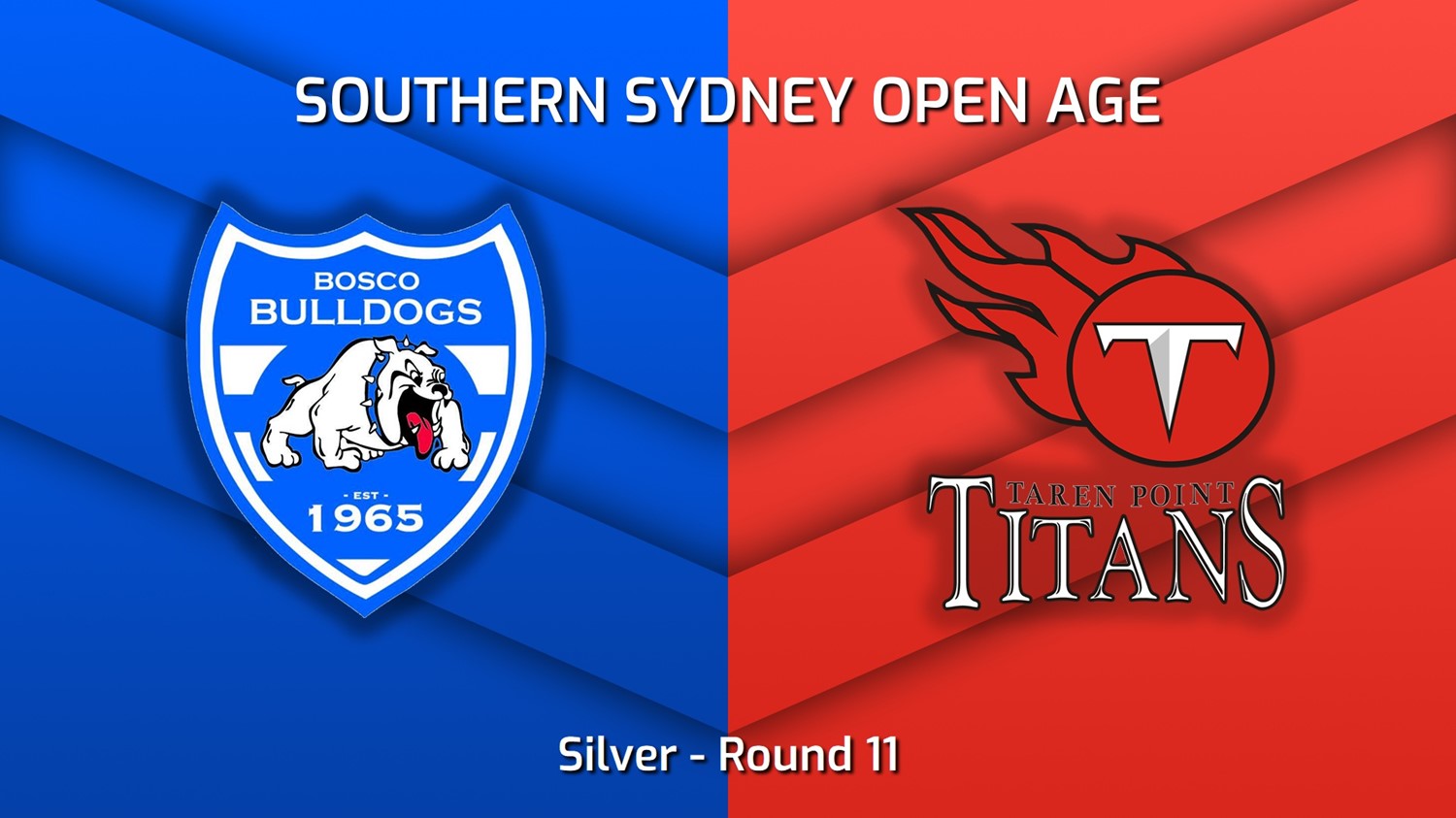 230701-S. Sydney Open Round 11 - Silver A - St John Bosco Bulldogs v Taren Point Titans Slate Image