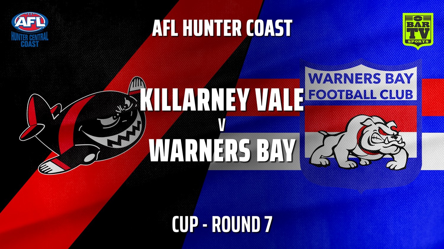 210529-AFL HCC Round 7 - Cup - Killarney Vale Bombers v Warners Bay Bulldogs Slate Image