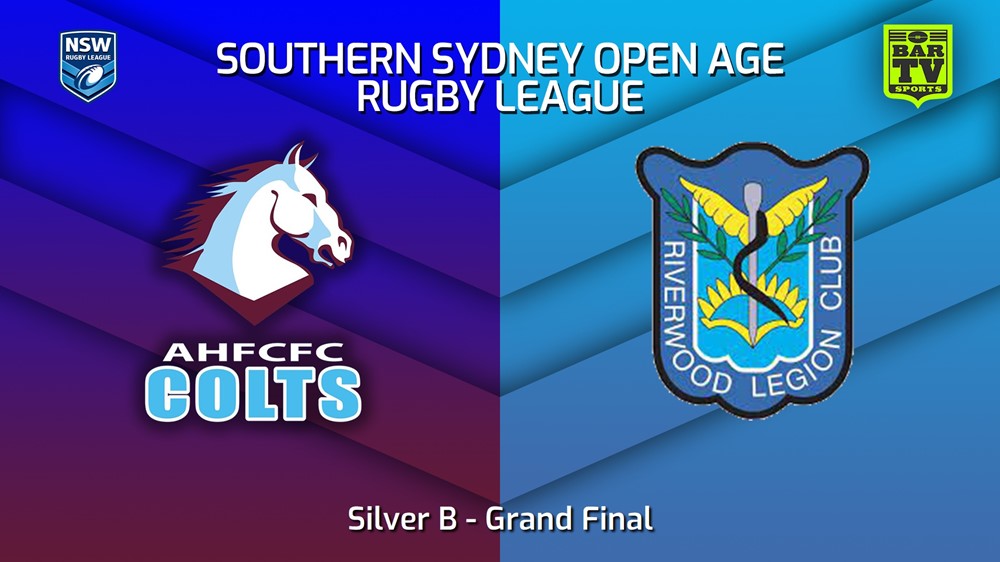 230827-S. Sydney Open Grand Final - Silver B - Aquinas Colts v Riverwood Legion Slate Image