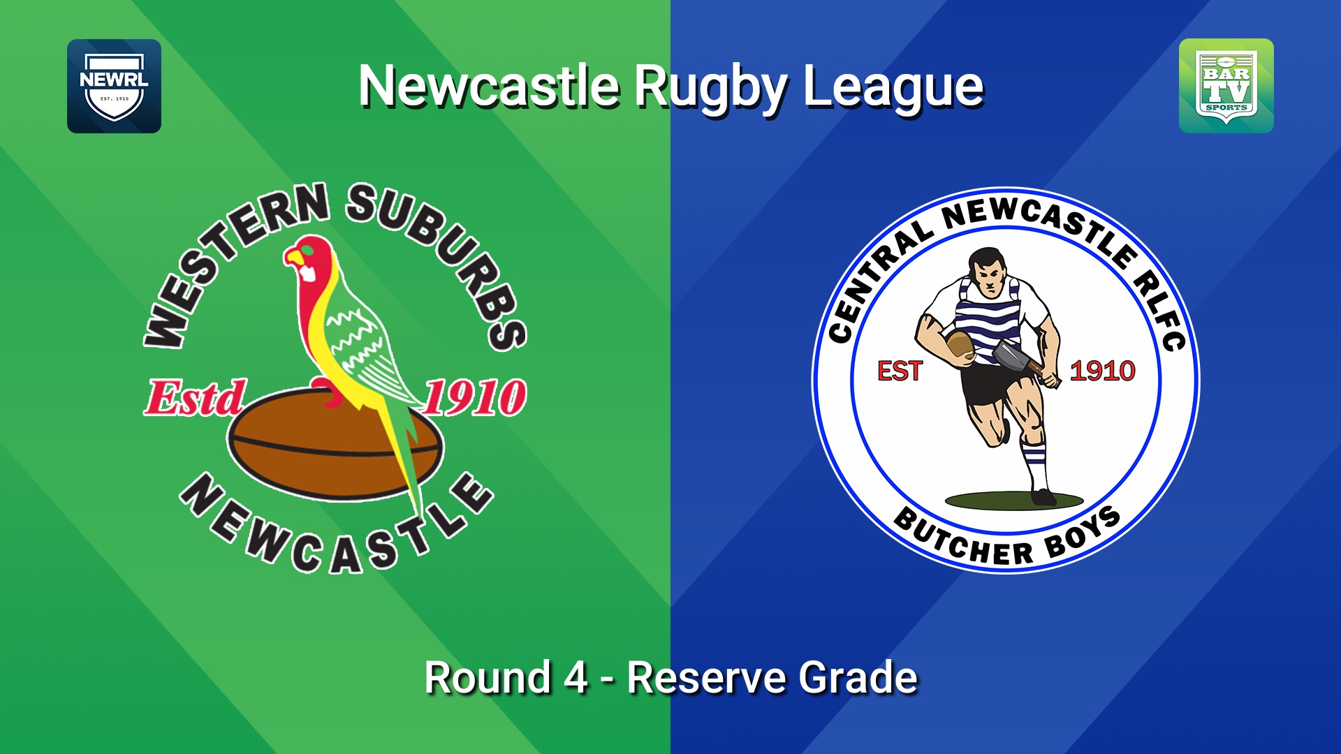 260502-video-Newcastle RL Round 4 - Reserve Grade - Western Suburbs Rosellas v Central Newcastle Slate Image