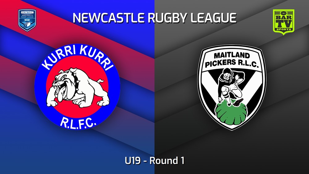 230326-Newcastle RL Round 1 - U19 - Kurri Kurri Bulldogs v Maitland Pickers Slate Image