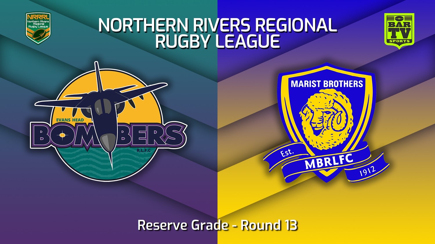 220724-Northern Rivers Round 13 - Reserve Grade - Evans Head Bombers v Lismore Marist Brothers Slate Image