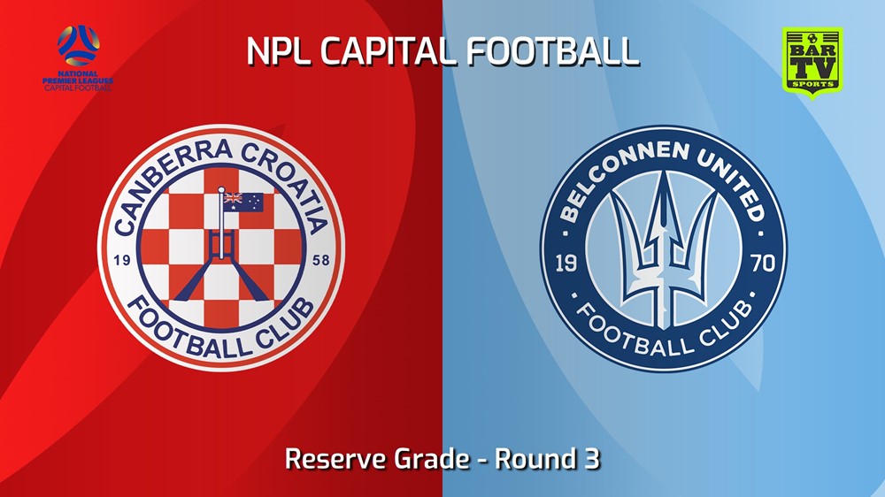 240421-video-NPL Women - Reserve Grade - Capital Football Round 3 - Canberra Croatia FC W v Belconnen United W Slate Image