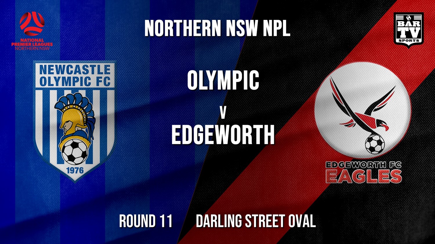 NPL - NNSW Round 11 - Newcastle Olympic v Edgeworth Eagles FC Minigame Slate Image