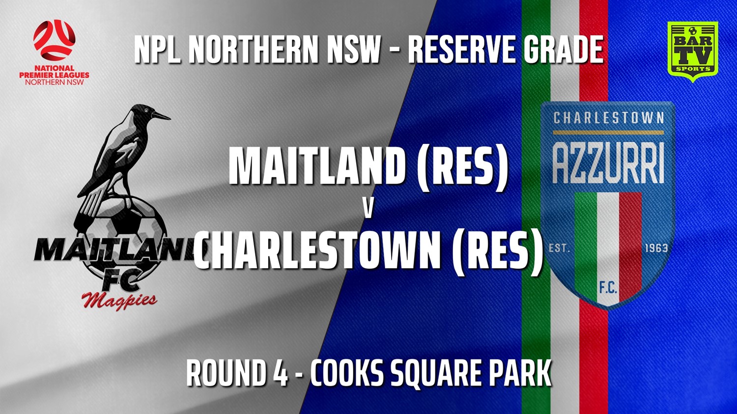 NPL NNSW RES Round 4 - Maitland FC v Charlestown Azzurri FC Minigame Slate Image