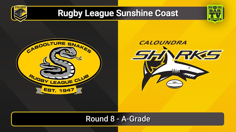 250601-video-Sunshine Coast RL Round 8 - A-Grade - Caboolture Snakes v Caloundra Sharks Slate Image