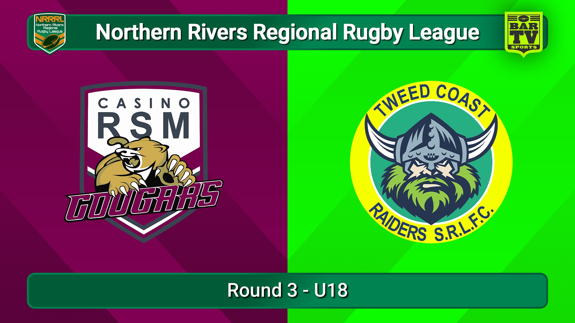 Watch Northern Rivers Regional Rugby League LIVE on BarTV Sports!