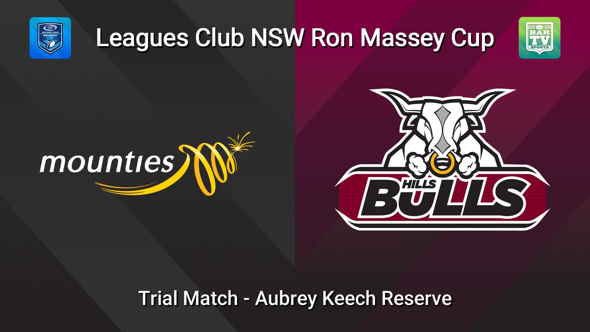 260307-video-Ron Massey Cup Trial Match - Mounties v Hills Bulls Slate Image